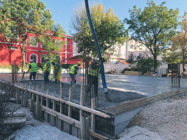 Sono in corso i lavori per la costruzione di un nuovo asilo nido a Elbasan
